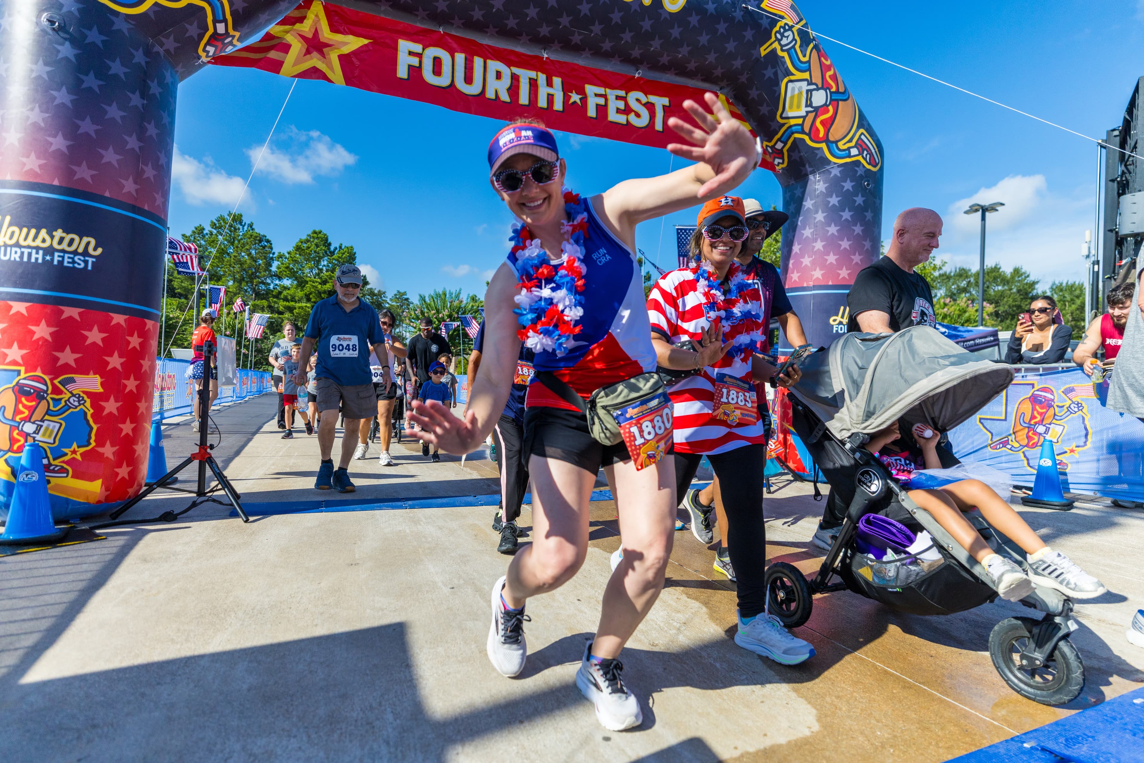 Houston Fourth Fest road race and street festival